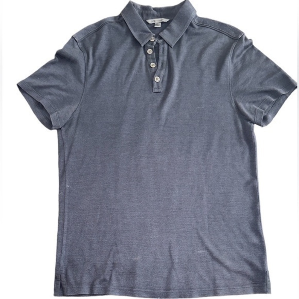 JOHN VARVATOS Men’s Silk Blend Polo